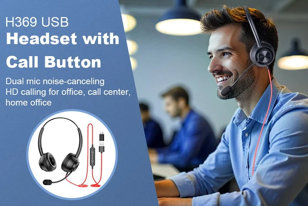H368 office headphones with mic noise cancelling H368 office headphones with mic noise cancelling